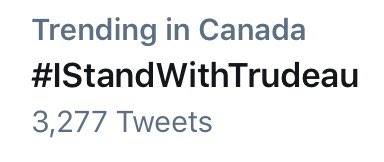 SaskLass's tweet photo. Let’s change this around and get #ICantStandTrudeau trending
Surely we can do much better than 3277
Retweet https://t.co/dURXmAFEX8
