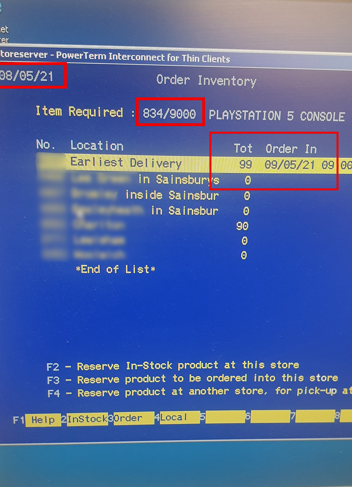 Ps5 best sale reservation date
