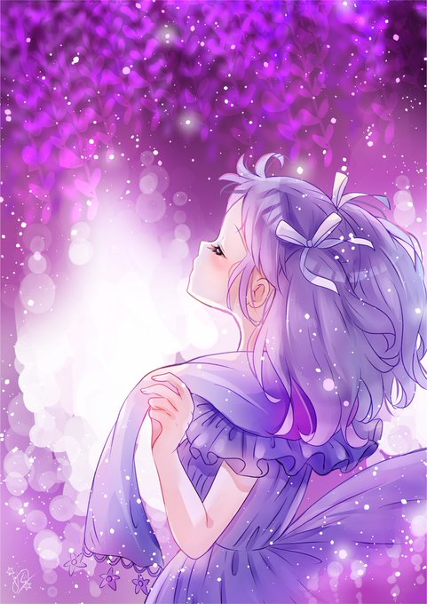 「花 紫」のTwitter画像/イラスト(古い順)