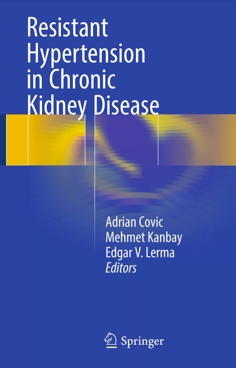 Hypertension and CKD: Work-up 
#MayMeasurementMonth #Nephpearls 

springer.com/gp/book/978331…