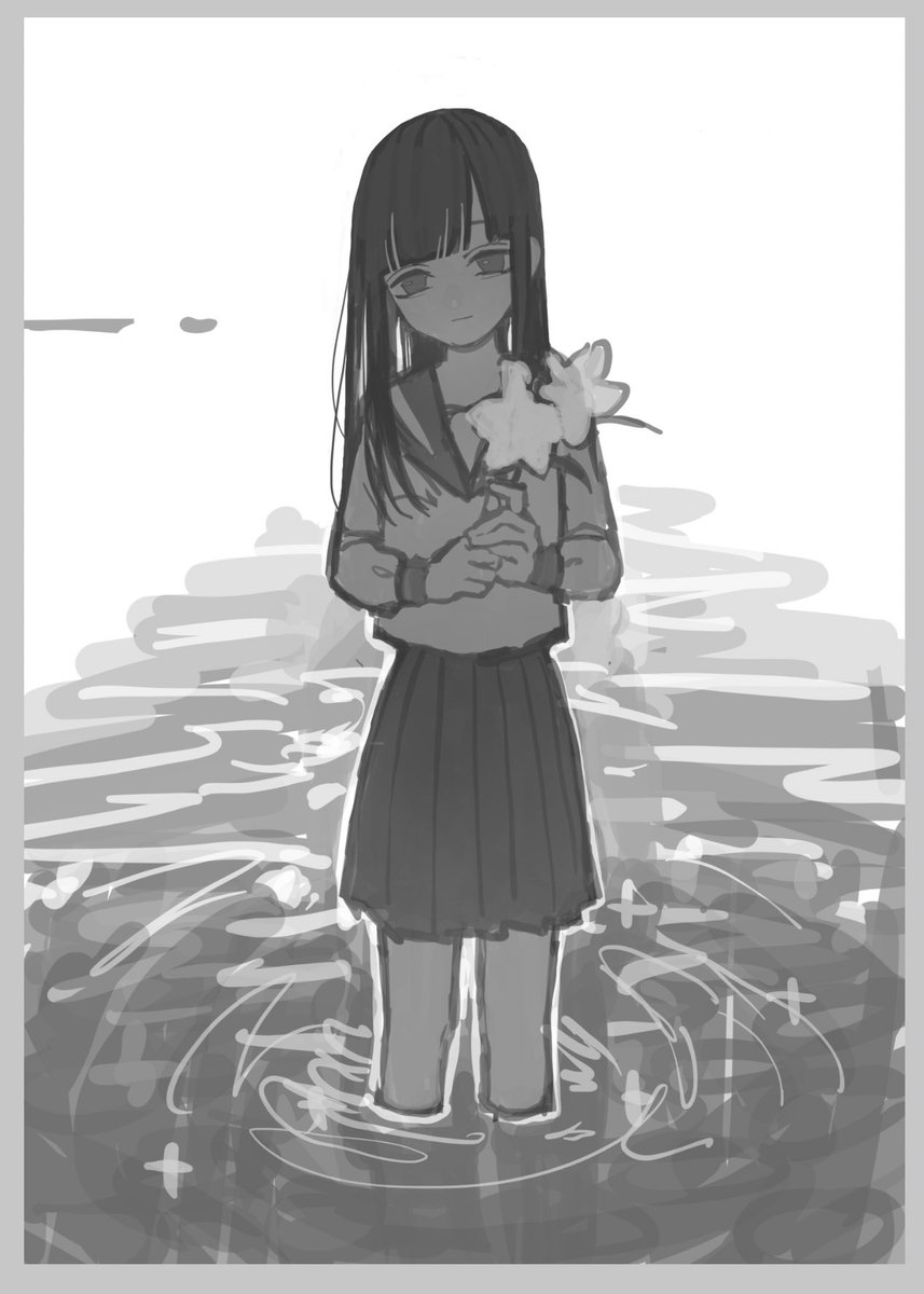 なんか描き途中のやつ出てきたから載せる 