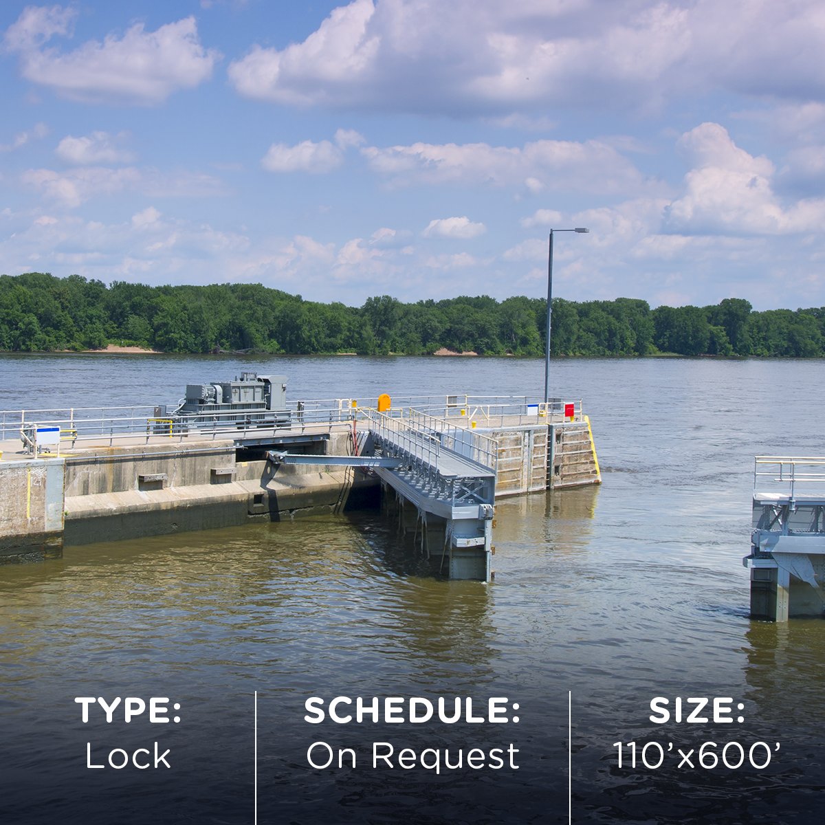 KnowWake's tweet photo. Schedule ✅: Gates opening—on request—at Lock and Dam No. 7 on the upper #MississippiRiver in La Crescent, #Minnesota (on the #Wisconsin border) ⏰

Use #KnowWake to check the details and schedules for over 1,500 locks and bridges along the ICW and all of America’s Great Loop! https://t.co/0X6Fh6HWde