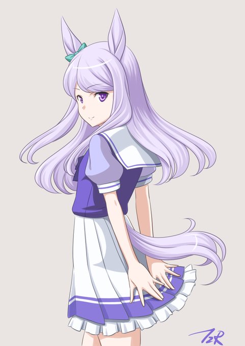 メジロマックイーン水着にも制服にも勝負服にも影が出来ない勢 