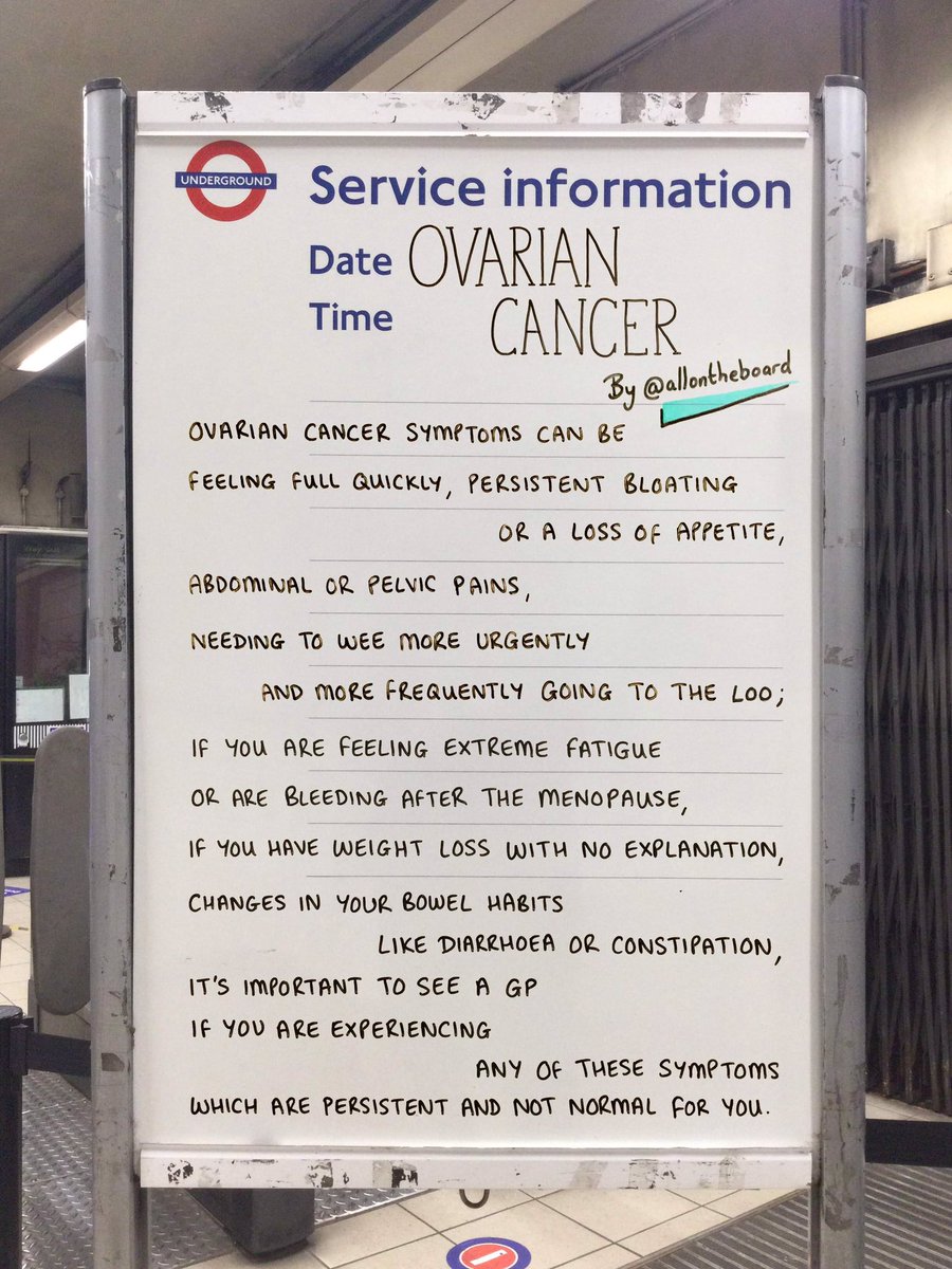 Today is World Ovarian Cancer Day.

#WorldOvarianCancerDay #WOCD21 #OvarianCancerDay #OvarianCancer #allontheboard 

All On The Board book - amazon.co.uk/Tfl-Quote-of-t…