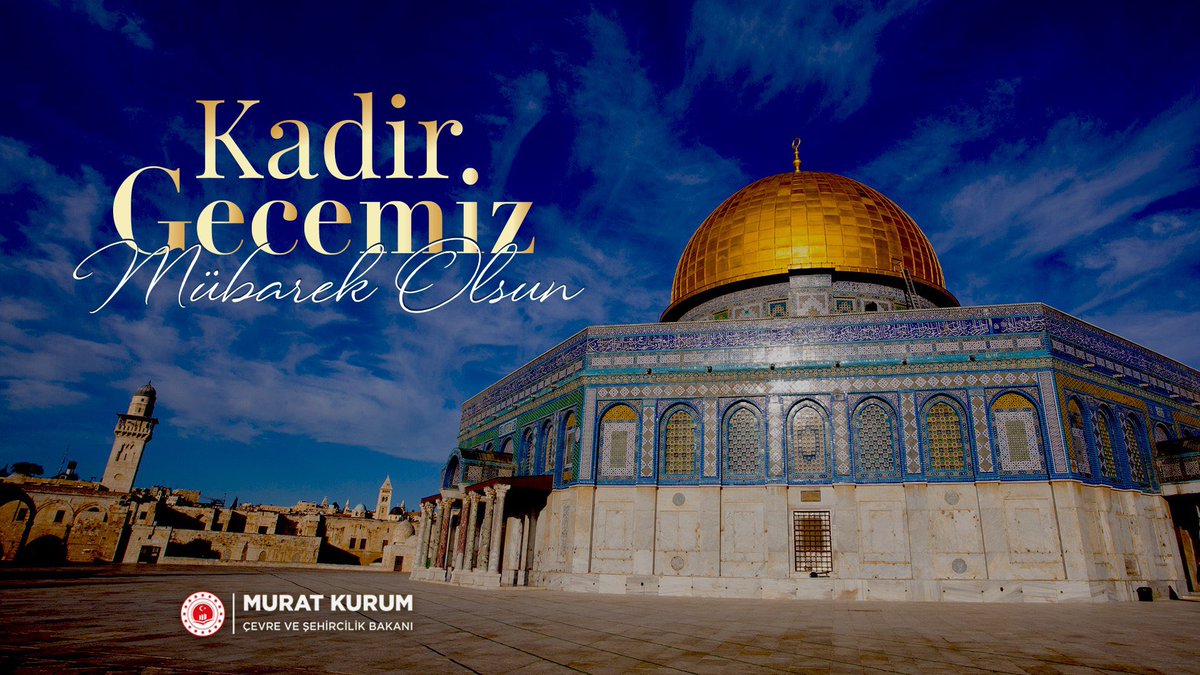 murat_kurum's tweet photo. Kuranı Kerim'in indirildiği #KadirGecesi'nin rahmeti ve bereketi üzerimize olsun. 

Rabbim dirliğimizi, birlik ve beraberliğimizi daim eylesin. Kadir Gecesi'nin hürmetine dünya üzerinde zulme uğrayan bütün Müslümanları zalimlerin kötülüklerinden korusun. https://t.co/rlEFQxtFnb