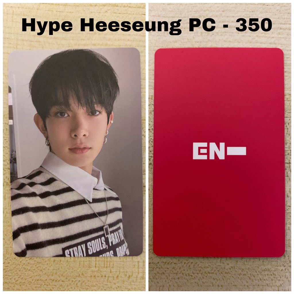 Border Carnival Hype Heeseung PC - 350 php (last price)tags enhypen jungwoon heeseung jake jay sunghoon sunoo jungwoon niki ph