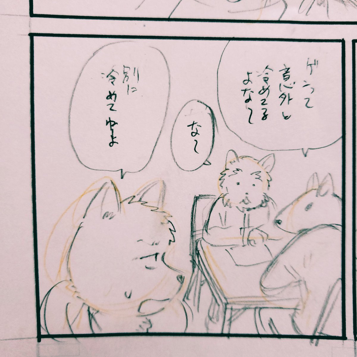 冷めてる犬 