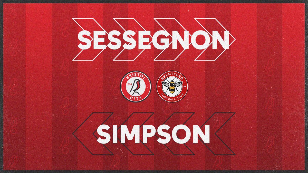 BristolCity's tweet photo. More changes, and a debut for @LouisBritton14!

#BRCBRE 🔴 0-1 🐝 [72] https://t.co/sPNrC4RzTd