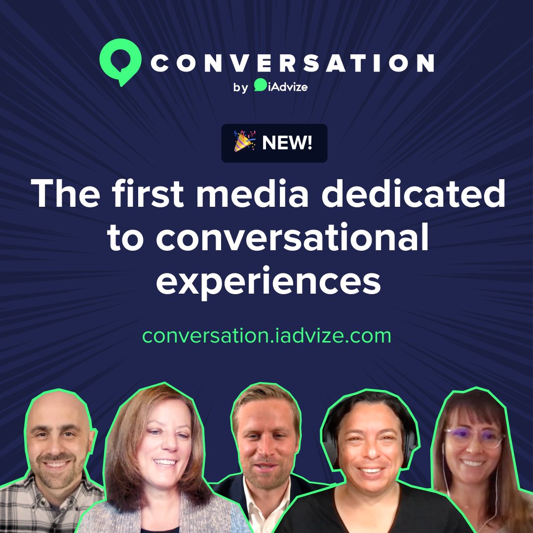 🚀 On Thursday we launched our media resource, Conversation! Check out our interviews and videos dedicated to #conversationalexperience on our brand new website featuring 3 series👉 hubs.la/H0MDvdr0