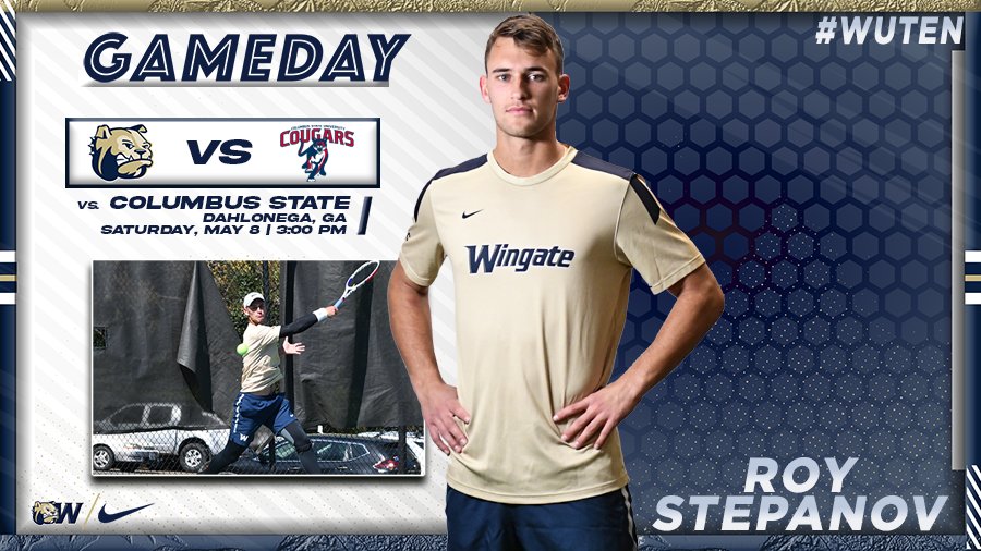 GAMEDAY for <a href="/WingateTennis/">Wingate Tennis</a> 🎾!!

🆚 <a href="/CSUCougars/">Columbus State Cougars</a>  
📍 Dahlonega, GA
⏰ 3 PM (NCAA Tourney)
📽️ bit.ly/2SqkZAU
📊 bit.ly/2RCF0Un
📰 bit.ly/3xVThw6

#OneDog #WUTEN