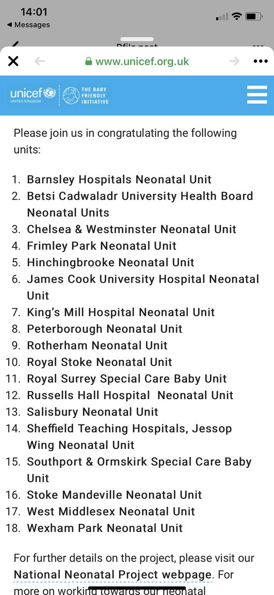 💜SfhNICU💜 (@sfhnicu) on Twitter photo Did we mention we are one of the units chosen to receive the #bfi funding for the National Neonatal Project for neonatal accreditation?😄😄😄 well done to the other 17 units! 💜 <a href="/babyfriendly/">Baby Friendly UK</a> <a href="/SFHFT/">Sherwood Forest Hospitals NHS FT</a> <a href="/rainecollins3/">Lorraine C</a> <a href="/kimHastings88/">Kim Hastings</a> <a href="/GailLaw52214441/">Gail Lawson</a> <a href="/KateRodgers11/">Kate Rodgers 💙NHS💙</a> <a href="/coperhian/">Rhian Cope</a> Did we mention we are one of the units chosen to receive the #bfi funding for the National Neonatal Project for neonatal accreditation?😄😄😄 well done to the other 17 units! 💜 <a href="/babyfriendly/">Baby Friendly UK</a> <a href="/SFHFT/">Sherwood Forest Hospitals NHS FT</a> <a href="/rainecollins3/">Lorraine C</a> <a href="/kimHastings88/">Kim Hastings</a> <a href="/GailLaw52214441/">Gail Lawson</a> <a href="/KateRodgers11/">Kate Rodgers 💙NHS💙</a> <a href="/coperhian/">Rhian Cope</a>