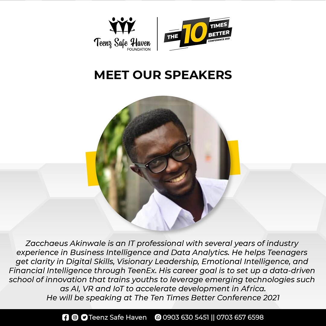 TeenzSafeHaven's tweet photo. Meet our Guest. 

#TTBC2021
#TenTimesBetter
#May22
#TeenzSafeHaven https://t.co/o6Vk1JLinx