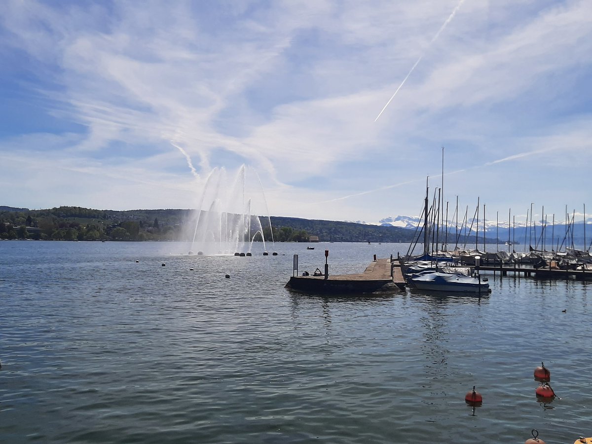 What an absolutely perfect day here in Zürich to walk along the lakefront. Gorgeous warm weather, fresh mountain air!