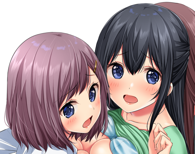 髪の塗り方一生模索してる🤔 