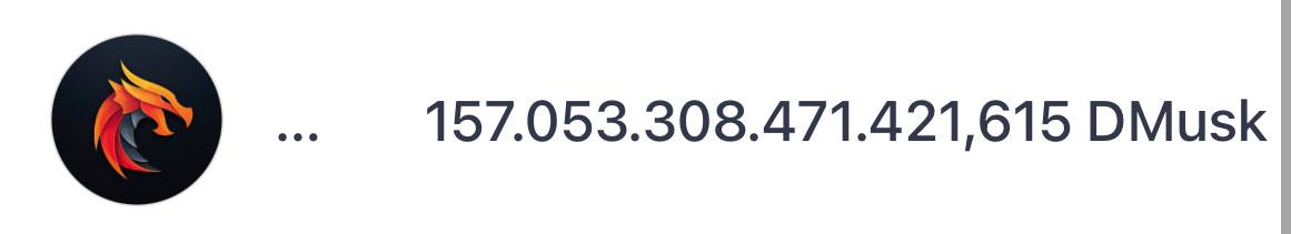DragonMusk's tweet photo. 🎉🐉🔥 $DMUSK's logo is now on @TrustWalletApp 

#BSC #BSCGem #BNB 
#doge #dogecoin #DMUSKarmy https://t.co/fWfHjNm6yx