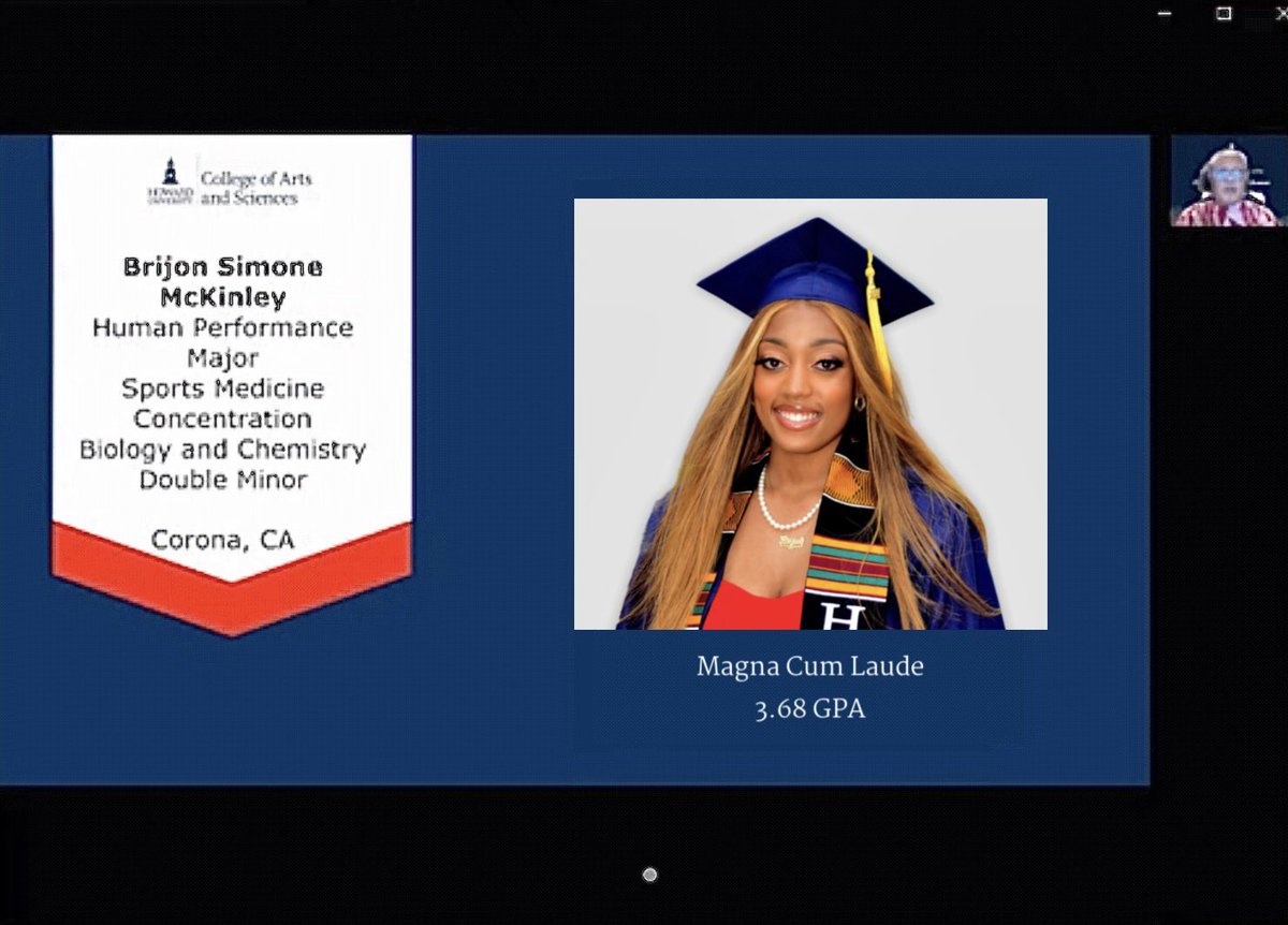 stillstrill's tweet photo. It’s so hard for me to post this without crying! I’m so proud of you Brijon McKinley Congratulations Pookie!! You deserve the very best because you always give your very best! #TheBestIsTrulyYetToCome #BisonBri #TheGrad #DrBriComingSoon #HU21 #MagnaCumLaude https://t.co/fbJc5SEuSu