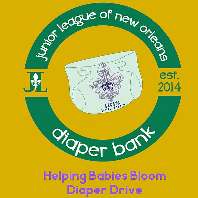 In partnership with the Junior League of New Orleans diaper bank, the “Iris Helping Babies Bloom” diaper drive will run today through May 23rd. Please visit our Facebook page for more information on how to donate. <a href="/JuniorLeagueNO/">Junior League NOLA</a> #kreweofiris #hailiris