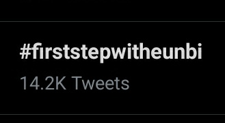 UJiDaoEunRain's tweet photo. I just noticed... our tag for eunbi is already trending🥰
#FirstStepWithEunbi #권은비 https://t.co/cBNn26yU8h