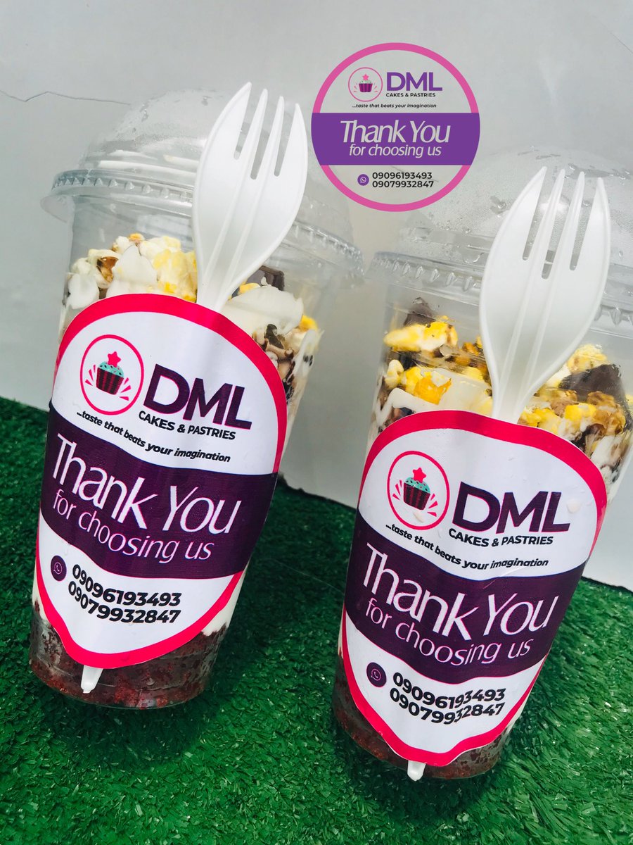 DmlStores's tweet photo. If goodness was in a cup😍☺️
Have you tasted our creamy&amp;yummy cake parfaits?
After a stressful week,why not treat yourself to something nice for the weekend?
Will be available next Saturday..
Location - Abeokuta.. https://t.co/mgwVgFsuf5