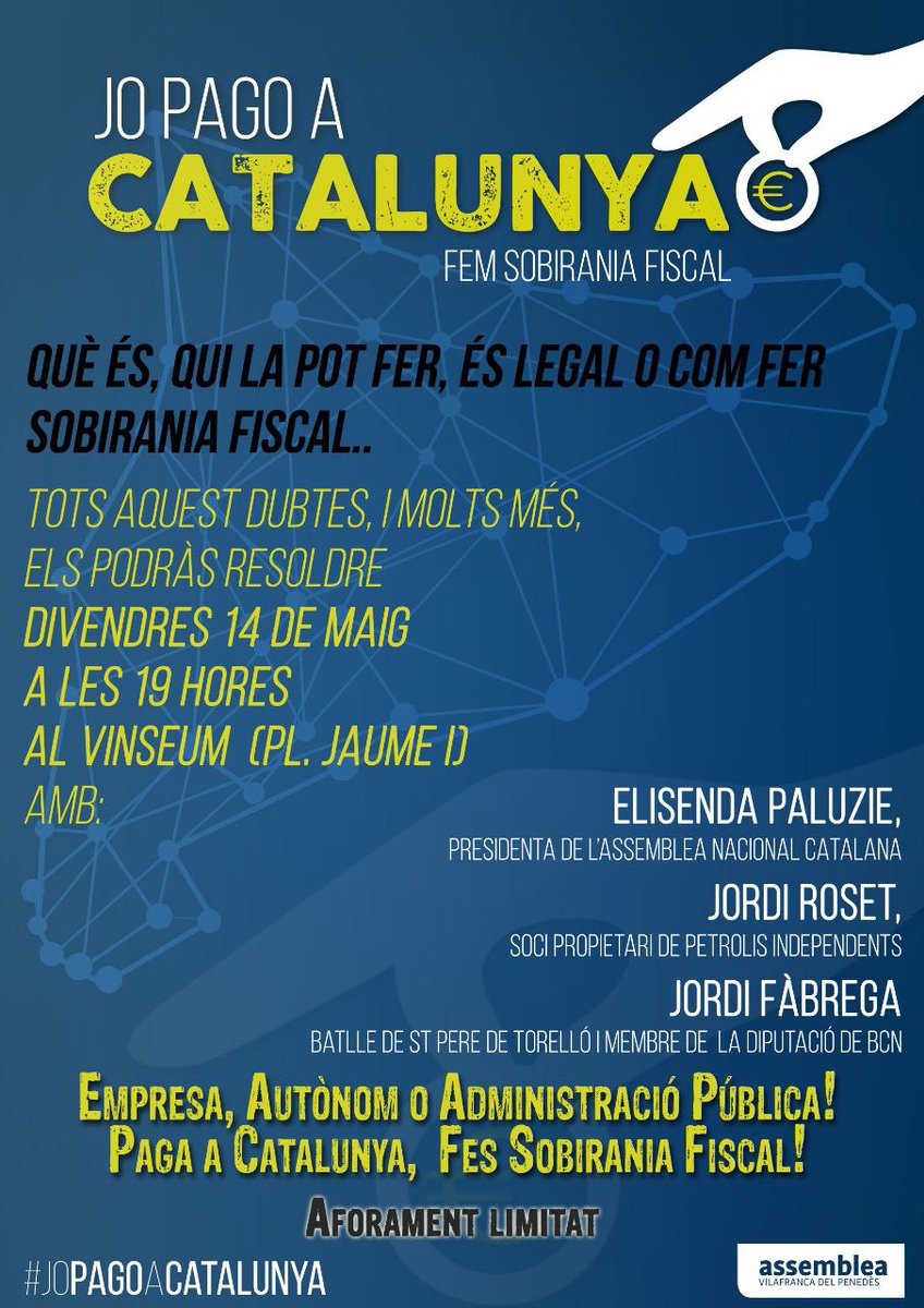 vilafrancaxindp's tweet photo. ⬛️⬜️ Vols fer Sobirania fiscal però tens dubtes? 

👉La Sobirania Fiscal no és simbòlica. L'ANC treballa per empènyer la Generalitat a gestionar els impostos i a prendre una posició de força davant de l’Estat espanyol.

Fil 👇👇👇 https://t.co/smOidlhBdk
