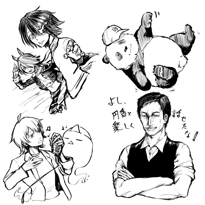 リハビリがてら描いた
私の周りの配信者さんたち 