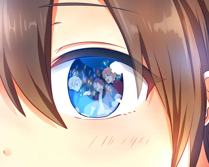 一番昔に描いたあんず(カラー絵)と最近のあんず 