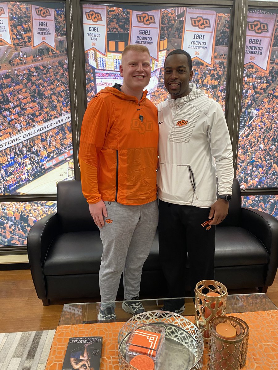 Congratulations to all the ⁦<a href="/okstate/">Oklahoma State Univ.</a>⁩ graduates… especially this dude right here. My guy ⁦⁦<a href="/ReevesTrey/">Trey Reeves</a>⁩ is getting his masters today and headed off to ⁦<a href="/Harvard_Law/">Harvard Law School</a>⁩ School in the fall. Proud of you kid. Love you #CowboysForever #GoPokes 🤠