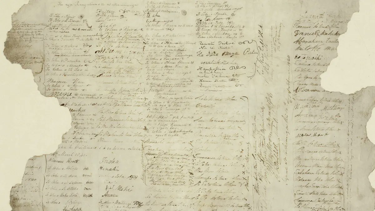 Cette Déclaration est consolidée en 1840 par Te Tiriti o Waitangi (le Traité de Waitangi), signé par une large majorité des chefs indigènes.