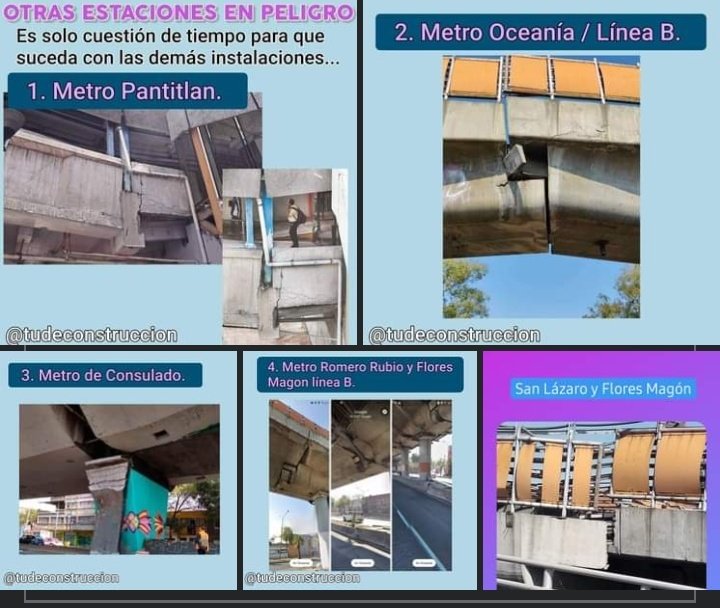 Jessica68574028's tweet photo. @Claudiashein Quieres evitar más tragedias, buenos actúa de forma inmediata porque hay muchas lineas similares @MetroCDMX https://t.co/kQa7ScaTg2