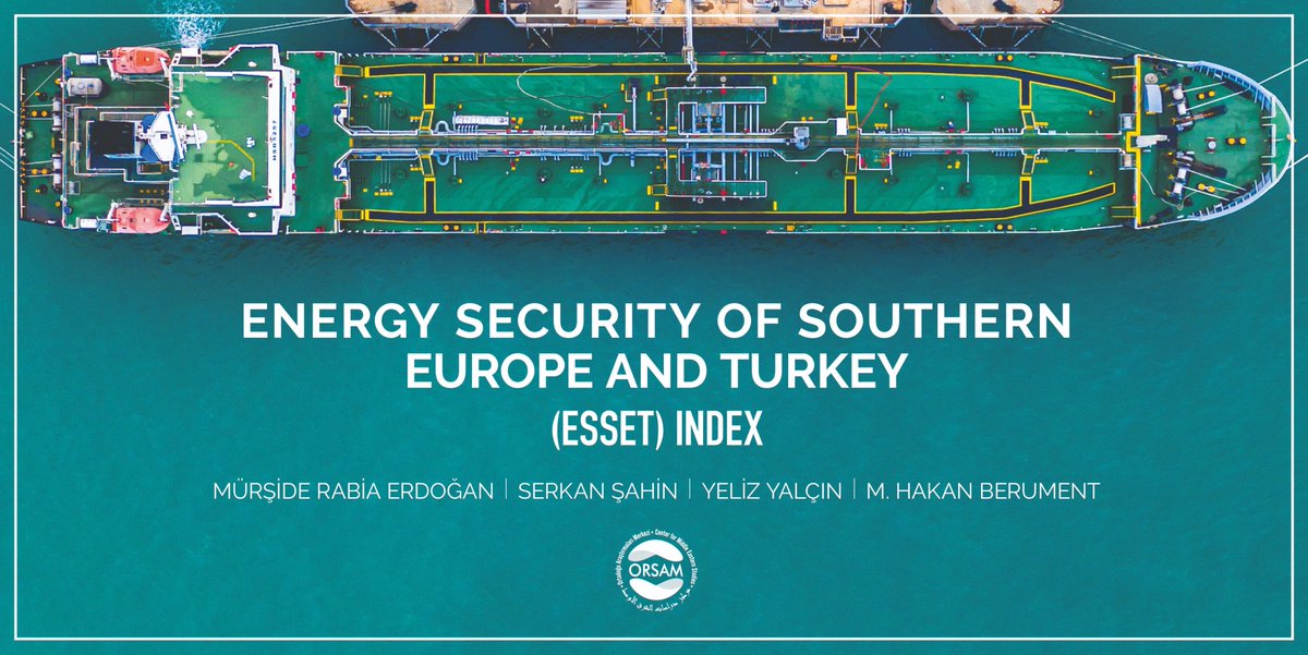 orsamorgtr's tweet photo. Energy Security of #SouthernEurope and #Turkey (#ESSET) Index
https://t.co/LuW89eEQwQ | M. Hakan Berument, Mürşide Rabia Erdoğan, Serkan Şahin, Yeliz Yalçın https://t.co/ka6ZoZCvOE
