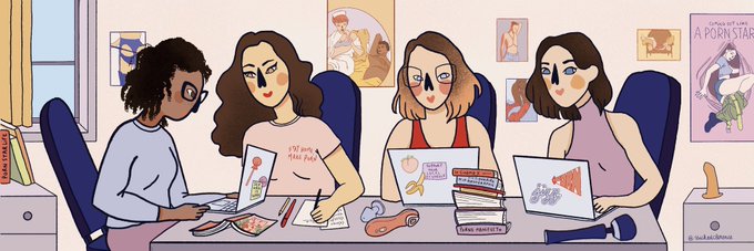 French porn culture magazine @letagparfait has new header art by @wickedclarence and LOOK! What&rsquo;s that<a class="tags" href="/tag/letagparfait">@letagparfait</a><a href="/tag/protecttranskids"class="tags"><span>#protecttranskids</span></a>