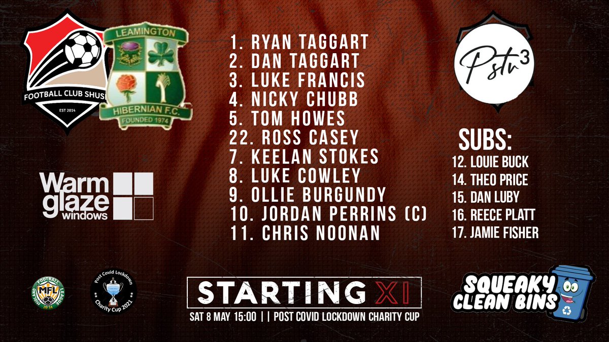 STARTING 11 VS @LeamHibs1stTeam