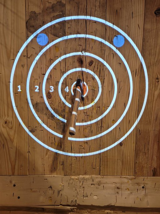 Finally found my hidden talent 🎯🪓 https://t.co/NghOwk5Fzg