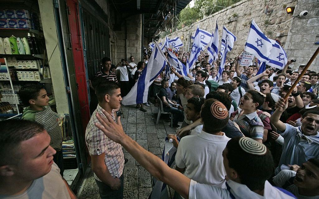 Palestinians fear more settler and police violence as Israelis gear up to celebrate “Jerusalem Day” on Sunday night and Monday, when Israelis celebrate Israel’s occupation of the holy city. Settlers typically maraud through the Old City on “Jerusalem Day,” terrorizing families.