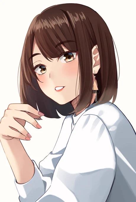 今日のうまくいったメイクもこのマニキュアもしっかり選んだ服もピアスも全部アンタに見てもらいたいの 