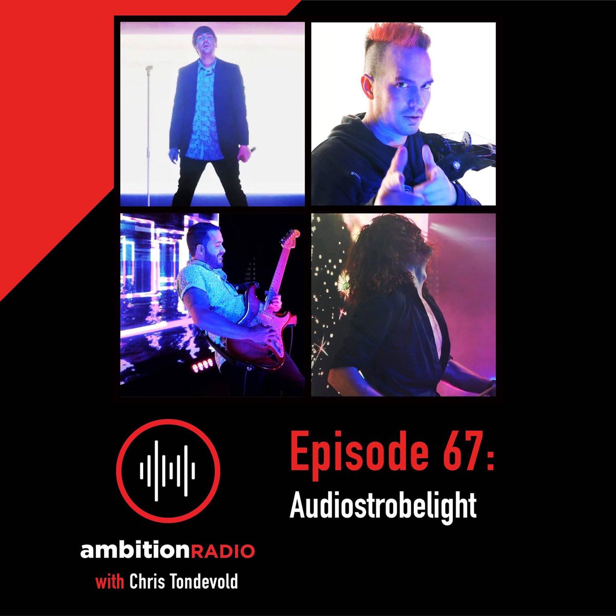 We joined <a href="/AmbitionRadio/">AMBITION RADIO</a> to talk about Audiostrobelight, growing up as a band and new music on the horizon! Check it out: linktr.ee/AmbitionRadio