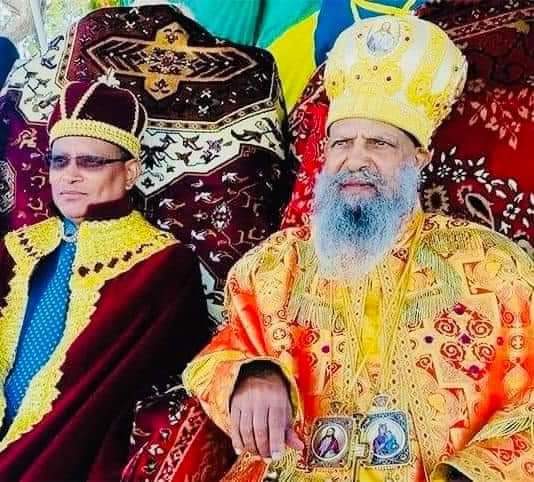 What do you #Expect when his ብፁነት given by the burutal regime of #TPLF 
#Disgrace to use the #Christianity cards for Nasty politics 🤦‍♀️