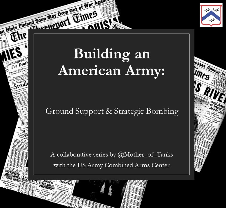 GROUND SUPPORT & STRATEGIC BOMBING