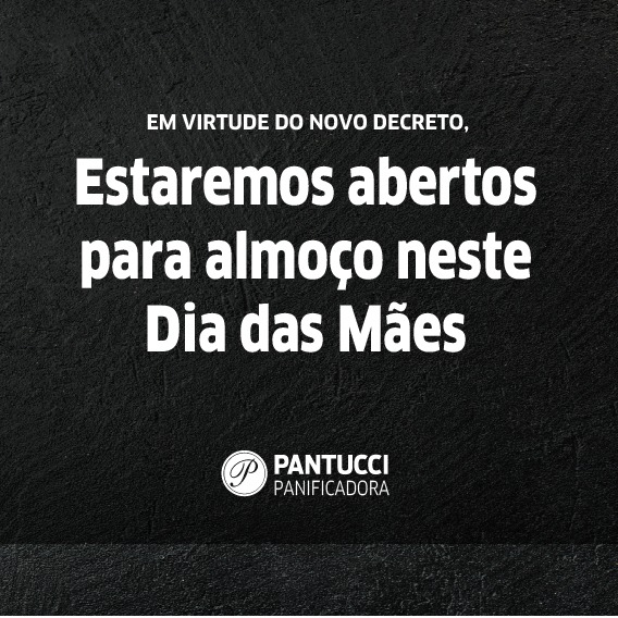 PaniPantucci's tweet photo. Amanhã tem almoço do Dia das Mães na Pantucci Panificadora!
Em virtude do novo decreto, estaremos disponíveis para consumo no salão neste domingo Dia das Mães!
Traga sua mamãe para tomar um café da manhã especial ou ainda para almoçar na nossa trattoria aqui na pani!
Esperamos https://t.co/QEqu7DcjNL