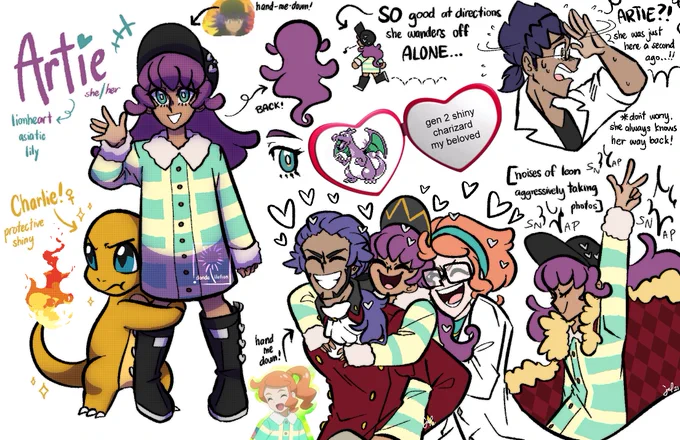 [ pokemon ] its a crime that i haven't made a dnsn kid before so I WENT AND IMPULSE MADE ONE-- 