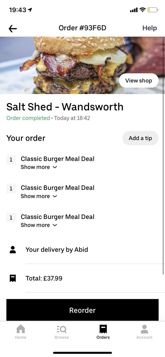 JakobBorges's tweet photo. Don’t want to dob anyone in here @salt_shed but this wasn’t what I ordered https://t.co/vgpma7PxVg