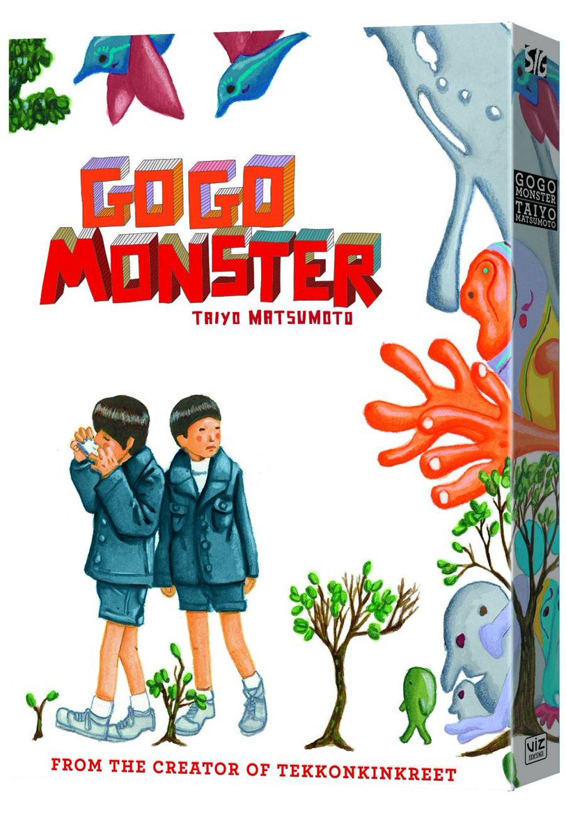 I'm also a big fan of GoGo Monster by Taiyo Matsumoto fr.  @VIZMedia - the hardcover edition is beautifully presented and this 1-volume story builds suspense masterfully.  https://www.viz.com/gogo-monster 