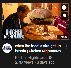 dzdrip's tweet photo. WHO'S RUNNING THE KITCHEN NIGHTMARES CHANNEL???? https://t.co/AlijWLDxs4