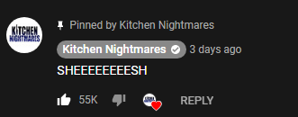 dzdrip's tweet photo. WHO'S RUNNING THE KITCHEN NIGHTMARES CHANNEL???? https://t.co/AlijWLDxs4