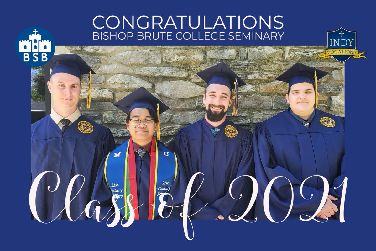 INDYvocations's tweet photo. Congratulations to the four Archdiocese of Indianapolis Seminarians who graduated today from @MarianUniv and @BSBSeminary! https://t.co/gahRqxBggl