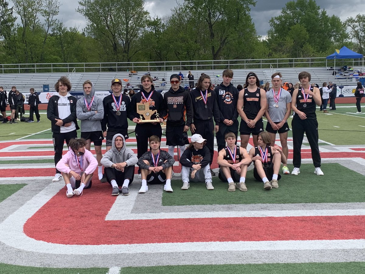 Seth_Staskey's tweet photo. OVAC Class 1A/2A champion Shadyside Tigers https://t.co/ql0EySVYjl