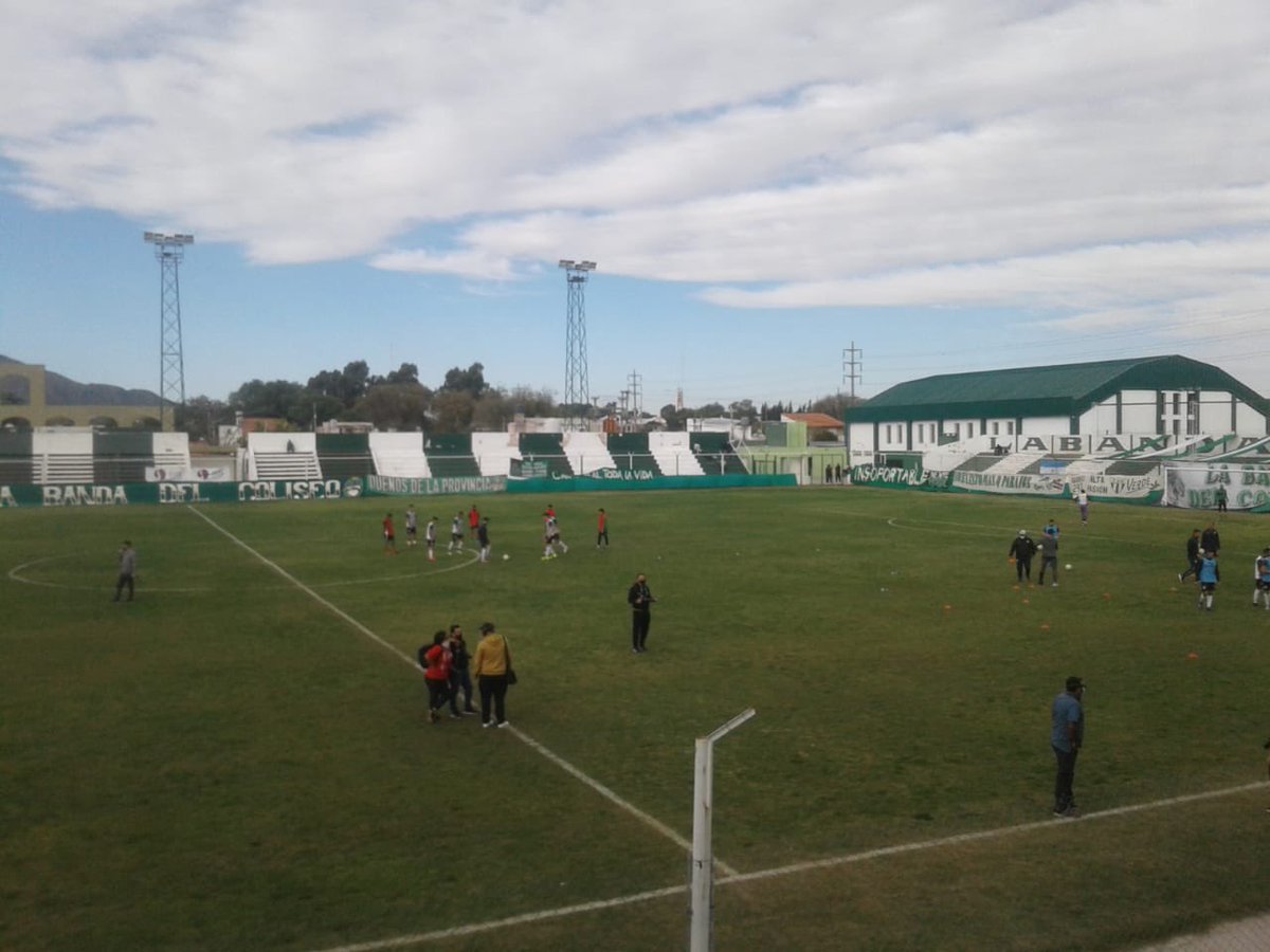 vermudeportivo's tweet photo. #FederalA - Así luce #SanLuis reporta @CrisYamilAlt. Se viene #EstudiantesSL vs #FerroLP https://t.co/cSaNvzuteZ