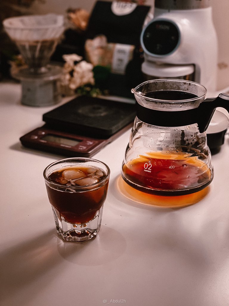 Brew an iced V60 ☕️