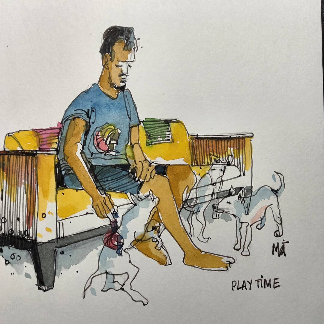 manishbytes's tweet photo. Celebrate personalities. Capture the essence of a character. Why go far when you have them home!
#TomPajdlhauser #MarinaGrechanik @robsketcherman @urbansketchers
#USKTalks #usktalkschallenge #puppy #puppyoftheday #puppylove #love #dog #dogoftheday #foster #humansofpune https://t.co/5V8FMD0G3S