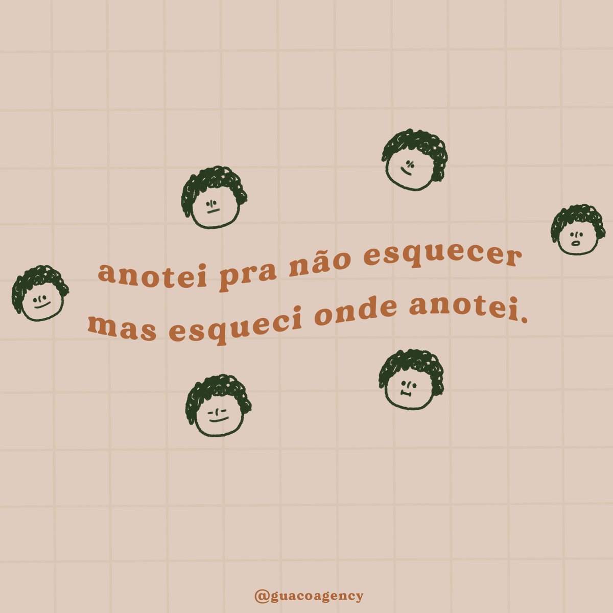 uma organização resumida em "ops, cadê?" 🌿 #guacoagency
.
.
.
#instagram #feminino #sabado #ideias